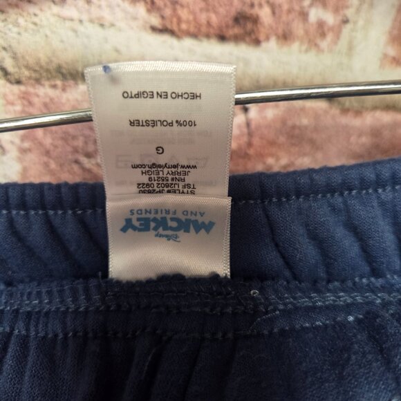 Disney Sweatpants L | Mickey and Friends Navy Cozy Cartoon Athleisure Loungewear - Picture 7 of 7